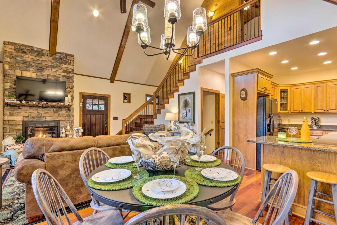 Mountain Cabin With Fire Pit, Walk To Golf And Fishing Vilas エクステリア 写真